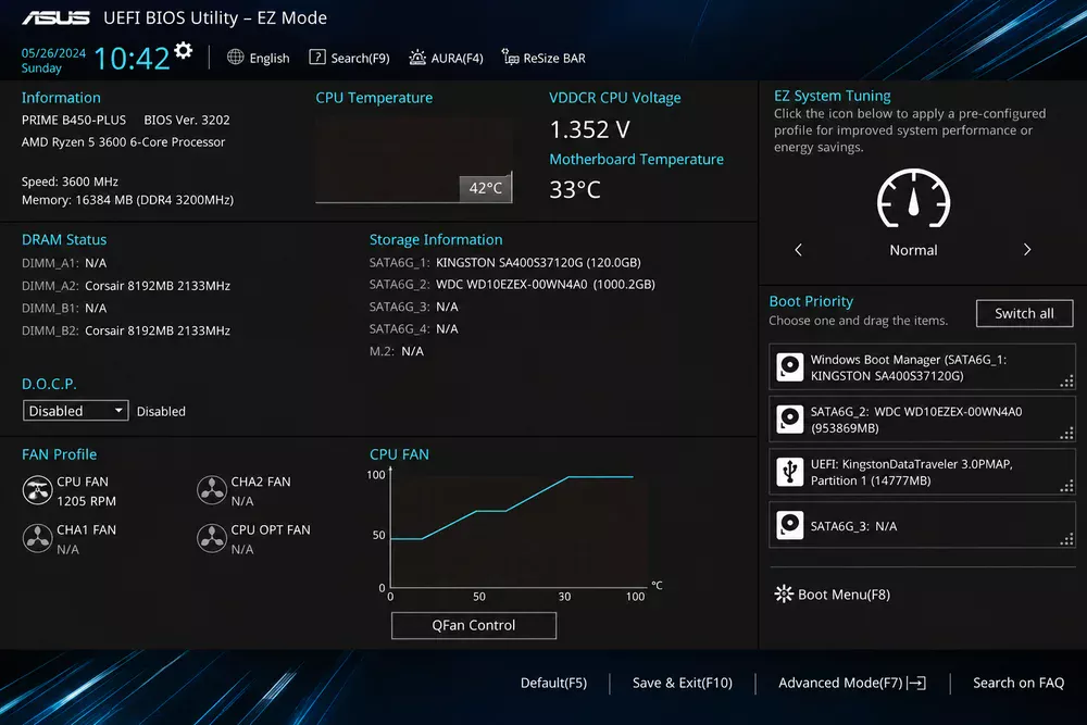 Вход в BIOS UEFI при включении компьютера