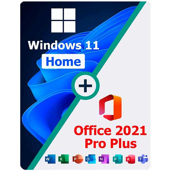 Купить Windows 11 Home + Office 2021 Pro Plus