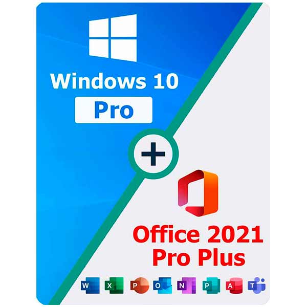 Купить Windows 10 Pro + Office 2021 Pro Plus