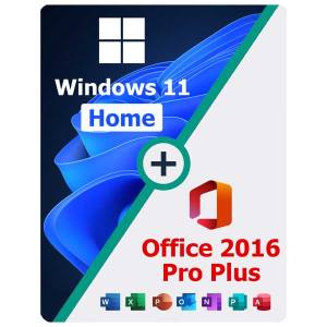 Купить Windows 11 Home + Office 2016 Pro Plus